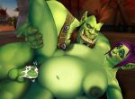 bakaras big_breasts breasts cum_in_orifice cum_in_pussy cum_inside hetero incest orc pregnant warcraft world_of_warcraft