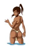  1girl avatar:_the_last_airbender female_only korra r3ydart solo_female the_legend_of_korra the_legend_of_korra* white_background 