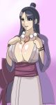 ace_attorney big_breasts breasts cellshadfan cellshadfan_(artist) cleavage maya_fey mia_fey