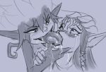 2_girls crying french_kiss french_kiss long_tongue midna princess_zelda saliva the_legend_of_zelda the_legend_of_zelda:_twilight_princess tongue tongue_out ungulatr yuri