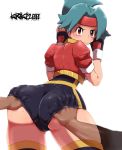 angry ass ass_grab ecchi from_behind hand_on_ass kriki200 looking_at_viewer looking_at_you pokemon pov