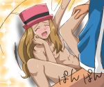 ash_ketchum bottomless pokemon pokemon_(anime) pokemon_xy satoshi_(pokemon) serena serena_(pokemon) tomo_tomo