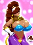 big_breasts breasts dark_skin power_stone rouge_(power_stone) speeds