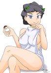 big_breasts breasts carnet_(pokemon) dalley-le-alpha_(artist) diantha poke_ball pokemon underbutt