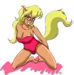 badprogrammerart badprogrammerart_(artist) big_breasts breasts callie_briggs cleavage swat_kats