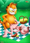  1girl arlene bbmbbf fur34 fur34* furry garfield garfield_(character) palcomix sex tagme teeth 