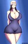 big_breasts breasts cleavage nico_robin one_piece superi90 superi90_(artist)