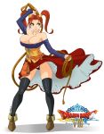 big_breasts breasts cleavage devil-v dragon_quest dragon_quest_viii female jessica_albert solo weapon whip