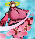 big_breasts breasts konekoryu konekoryu_(artist) mayl_sakurai mega_man mega_man_battle_network mega_man_nt_warrior megaman rockman rockman_exe roll.exe roll_exe sakurai_meiru