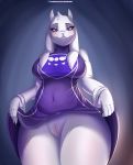 1girl 2010s 2016 anthro anthro_only blush boss_monster caprine delta_rune_(emblem) doomthewolf doomxwolf female female_anthro female_only floppy_ears furaffinity_username furry furry_female furry_only goat goat_ears goat_girl goat_horns horns monster monster_girl purple_eyes pussy seductive solo solo_anthro solo_female toriel undertale undertale_(series) video_games