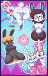 1girl absurd_res animal_crossing anthro ass big_ass big_butt blush bonbon_(animal_crossing) breasts buckteeth butt carmen_(animal_crossing) carrot chrissy_(animal_crossing) clothing collage dat_ass easter food francine_(animal_crossing) furry high_res holidays incest lagomorph leporid mammal nintendo nipples open_mouth panties penis pkfirefawx pussy pussy_juice rabbit ruby_(animal_crossing) tail teeth thicc thick thick_ass thick_thighs underwear vagina vaginal vegetable video_games wide_hips