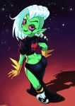 ass big_ass disney freckles green_skin hair huge_ass lord_dominator pink_sclera shadman shadow smile wander_over_yonder white_hair