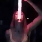 dark deepthroat dildo gif glowing sword_swallow