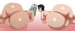  ass big_ass bleach bubble_butt kuchiki_rukia looking_at_viewer mr123goku123 nel nelliel_tu_odelschwanck nude posing rukia_kuchiki 