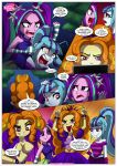  3_girls 3girls adagio_dazzle adagio_dazzle_(eg) aria_blaze aria_blaze_(eg) cleavage clothed comic equestria_girls equestria_untamed friendship_is_magic multiple_girls my_little_pony older older_female rainbow_rocks sonata_dusk sonata_dusk_(eg) the_dazzlings the_dazzlings_revenge young_adult young_adult_female young_adult_woman 