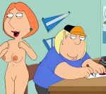 chris_griffin family_guy funny gif guido_l lois_griffin mother_&_son nude_female panties_down red_hair undressing walking watching writing