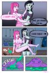 adventure_time comic marceline princess_bubblegum tagme yachichan