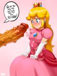 big_breasts big_penis bowser breasts cum dildo jlullaby koopa penis princess_peach scalie super_mario_bros. x-ray