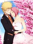 big_breasts breasts ichan ichan-desu naruto naruto_uzumaki sakura_haruno wedding wedding_dress