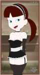 amigodan big_breasts breasts genderswap maid maid_uniform the_fairly_oddparents timantha timantha_turner timmy_turner