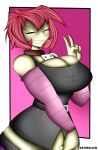 big_breasts breasts cleavage gaz invader_zim superi90 superi90_(artist)