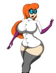  1girl big_breasts breasts dexter dexter&#039;s_laboratory dextra female_only genderswap huge_breasts solo_female tomkat96 