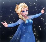  1girl big_breasts breasts elsa elsa_(frozen) female_only frozen_(movie) razorkun 