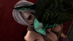 3d ass_rub breasts cleavage crossover facesitting gif imp_midna isabella_valentine midna redmoa soul_calibur the_legend_of_zelda yuri