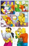  arabatos bart_simpson darren&#039;s_adventure darren_(arabatos) edna_krabappel elizabeth_hoover huge_breasts lisa_simpson nipples_visible_through_clothing salem89_(artist) the_simpsons yellow_skin yuri 