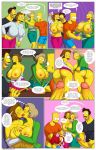  2boys 2girls arabatos bart_simpson darren&#039;s_adventure darren_(arabatos) edna_krabappel elizabeth_hoover large_penis massive_breasts mind_control nipples_visible_through_clothing salem89_(artist) the_simpsons yellow_skin yuri 