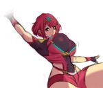 1girl alluring big_breasts breasts female_only flirt flirting fuckable heroine human jay-marvel light_skin nintendo pyra red_hair short_hair solo solo_female xenoblade xenoblade_(series) xenoblade_2 xenoblade_chronicles xenoblade_chronicles_2