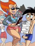 danny_fenton danny_phantom dboy erect_nipples erect_penis humiliation nipples nude penelope_spectra