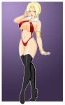 1girl big_breasts blackangel014 breasts cosplay female_only full_body naruto pervyangel tsunade vampirella vampirella_(cosplay)