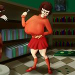 big_breasts breasts scooby-doo theneverwere theneverwere_(artist) velma_dinkley