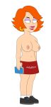 american_dad big_breasts breasts gina_(american_dad) gp375 hair nipples red_hair