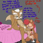 1boy 1girl 2016 absurd_res anthro areola big_breasts blush breasts canine chipmunk cum cum_in_pussy cum_inside daughter dialogue duo english_text erect_nipples father father_&_daughter fellatio fondling fox fuck_penders furry highres incest male male/female mammal maximilian_acorn nipples nude oral orgasm parent pregnant rodent sally_acorn sega sex slashysmiley sonic_*(series) sonic_the_hedgehog_(series) testicle_fondling testicles text