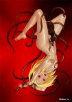  breasts dusty_(gravity_daze) dusty_(gravity_rush) gravity_daze gravity_rush kat_(gravity_rush) kitten_(gravity_daze) nipples nude sagasile sagasile_(artist) tentacle 