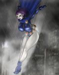 big_breasts breasts dc_comics dcau nipples rain raven_(dc) teen teen_titans wilko