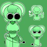 breasts mochimochz mouse_ears mouse_girl mouse_tail nipples pussy silly simple_background sprunki sprunki_oc