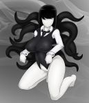  adriana_(alexpandajoker) big_breasts breasts creepypasta genderswap mickodaimao mickodaimao_(artist) slender slenderman slenderwoman 