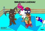  buena_girl masked_dog mucha_lucha rikochet tagme the_flea 