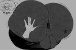 2026 anonymous anus ass ass_focus ass_to_viewer ass_up balls ballsack bent_over big_ass dark-skinned_femboy dark-skinned_male dark_skin digital_art digital_media digital_media_(artwork) disembodied_hand freckles freckles_on_ass gigantic_ass hand_on_ass jayden_(fazzinart) large_ass monochrome nice_ass pants_down round_ass spread_ass stretched_anus stretching surprised surprised_expression wide_thighs