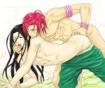  hisoka hunter_x_hunter illumi jeyhaily yaoi 