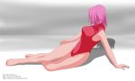 alexpetrow big_breasts breasts naruto one-piece_swimsuit sakura_haruno swimsuit