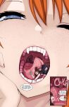 1themainman1 covered_in_saliva dominant_female female_pred female_prey in_mouth larger_female maw_shot mouse non-fatal non_fatal oral_vore saliva saliva smaller_female spit teasing tongue_play tongueplay