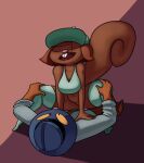 1boy 1girl 2015 absurd_res animal_ears animal_tail anthro aqua_headwear aqua_shirt arms_up bare_shoulders beret black_eyes blue_shirt blue_topwear bodily_fluids body_fur bottomless breasts brown_fur brown_hair buck_teeth busty cabbie_hat cap clavicle cleavage clothed_sex clothing colored_sclera cowgirl_position crop_top cum cum_in_pussy cum_inside duo erection eyes_closed female female_penetrated fur furrification furry furry_female furry_male furry_with_non-furry genital_fluids genitals green_headwear green_shirt grey_legwear grey_shirt grey_thighhighs half-closed_eyes hands_on_knees hands_on_legs hands_on_own_knees hands_on_own_legs happy_sex hat head_back headwear hi_res interspecies large_breasts leaning_forward legs legwear long_sleeves looking_at_another looking_up lying male male_penetrating male_penetrating_female mammal medium_breasts navel on_back on_top open_mouth penetration penis penny_squirrel pussy raised_tail secret_squirrel secret_squirrel_show sex shirt short_hair sidelocks sleeveless sleeveless_shirt smile solo spread_legs squatting squirrel_ears squirrel_tail stomach tagme tail teeth thick_thighs thighhighs thighs thingshappen two-tone_fur vaginal vaginal_penetration white_shirt yellow_sclera
