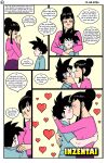 chichi dbz dragon_ball dragon_ball_z dragonball_z french_kiss gohan heart hentai incest incest_ball_z incest_ball_z_episode_1 inzentai inzentai_comics inzentai_cumix kissing love milf mom mom_and_son mother_&amp;_son son_gohan