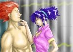  hisoka hunter_x_hunter jeyhaily machi straight topless_male 