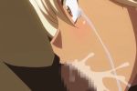 1girl anime blonde_hair cloe_(kuroinu) dark-skinned_male elf facefuck fellatio forced gif hair hentai hetero irrumatio kuroinu_~kedakaki_seijo_wa_hakudaku_ni_somaru~ long_pointy_ears oral pointy_ears red_eyes tear