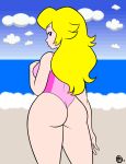 princess peach from super mario bros.